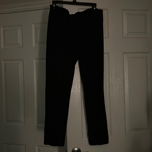 Dark gray ankle work pants - Picture 1 of 6